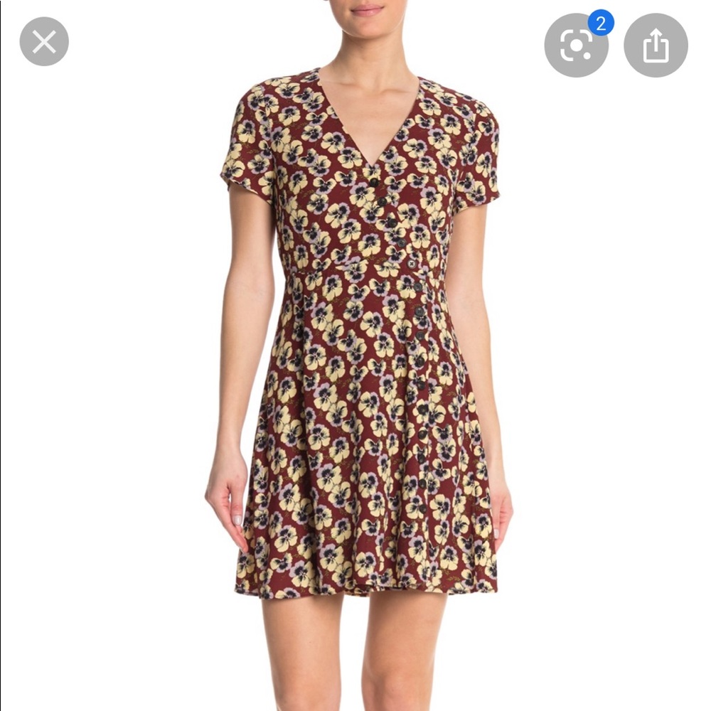SOLD Madewell Buttonwrap Dress